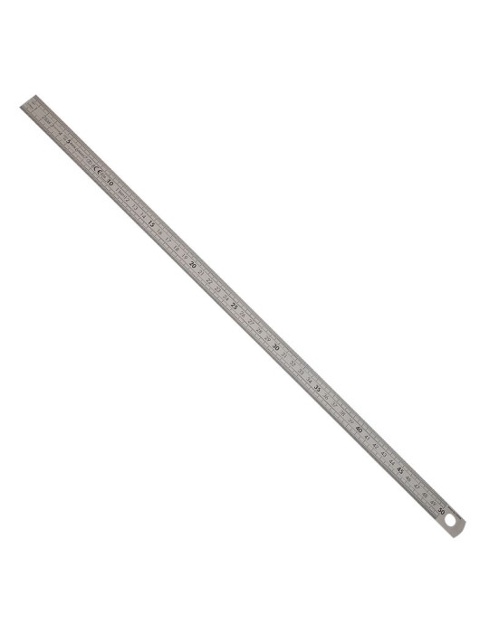 REGLET50 - Réglet acier inox gradué 50cm
